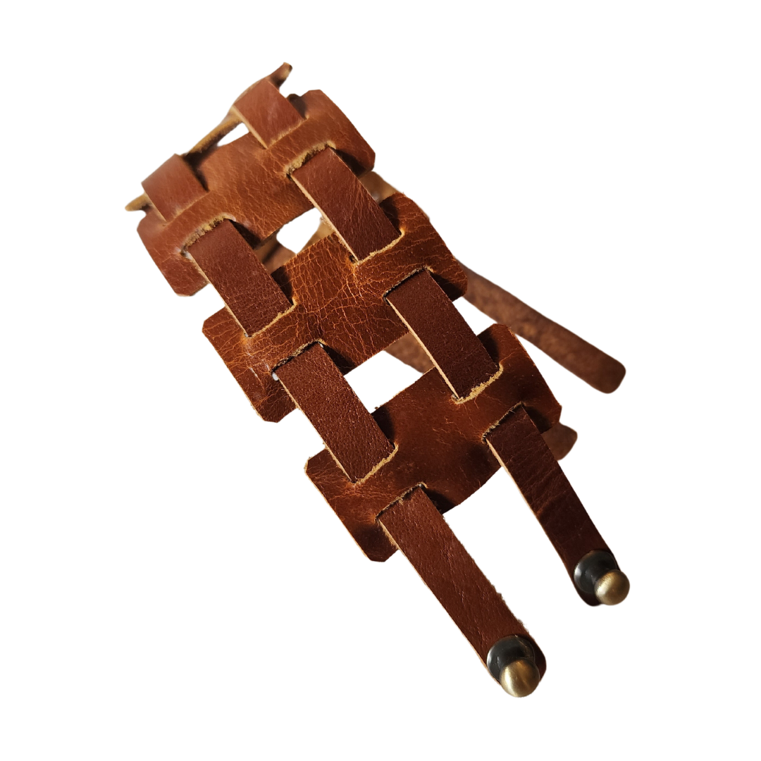 Brown bar bracelet