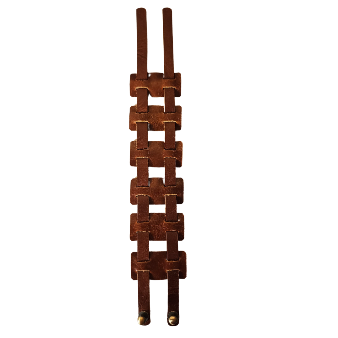 Brown bar bracelet