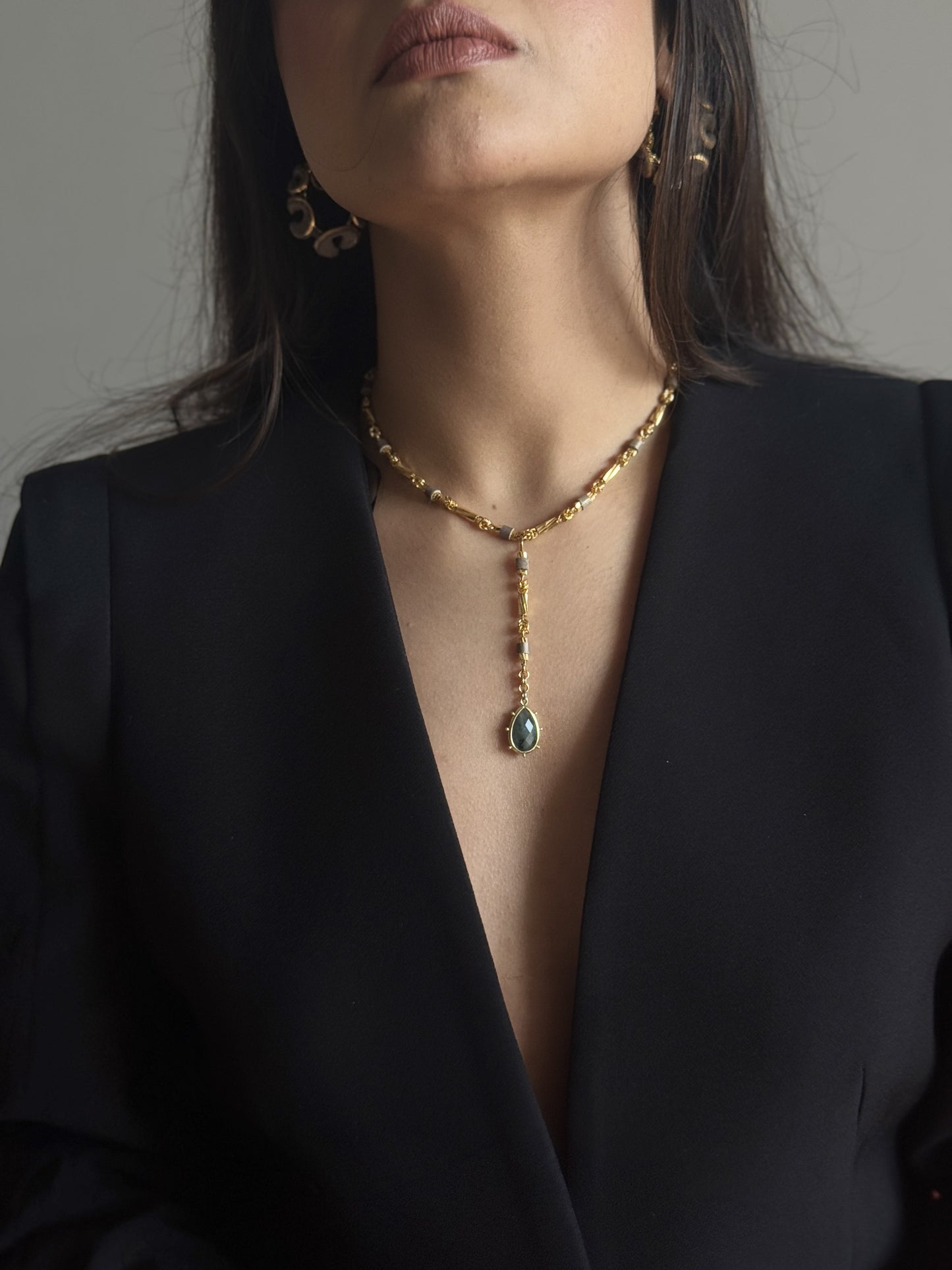Luminara Drop Neckpiece
