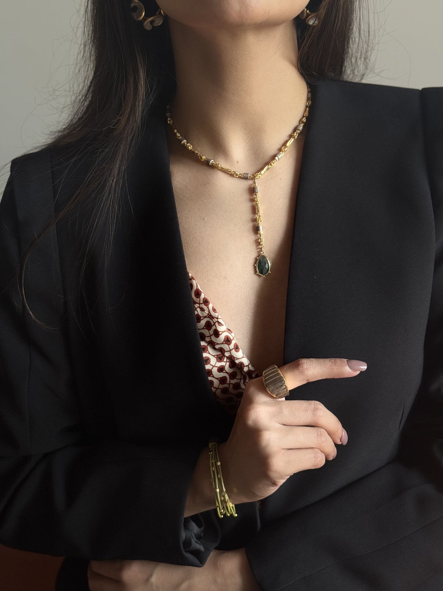 Luminara Drop Neckpiece