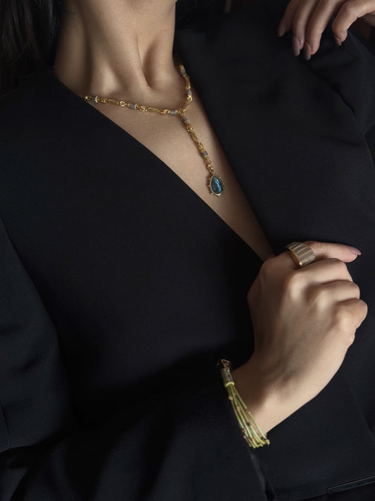 Luminara Drop Neckpiece