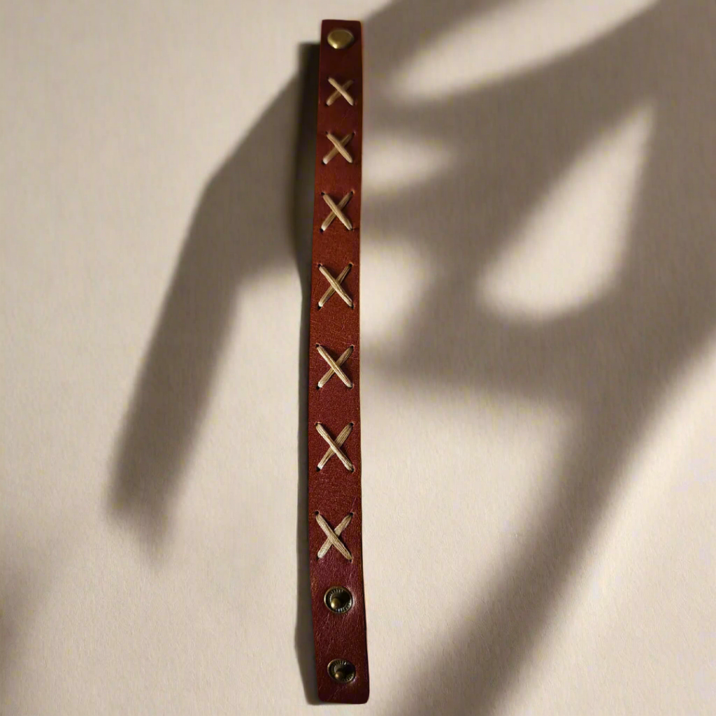 Tan harness bracelet
