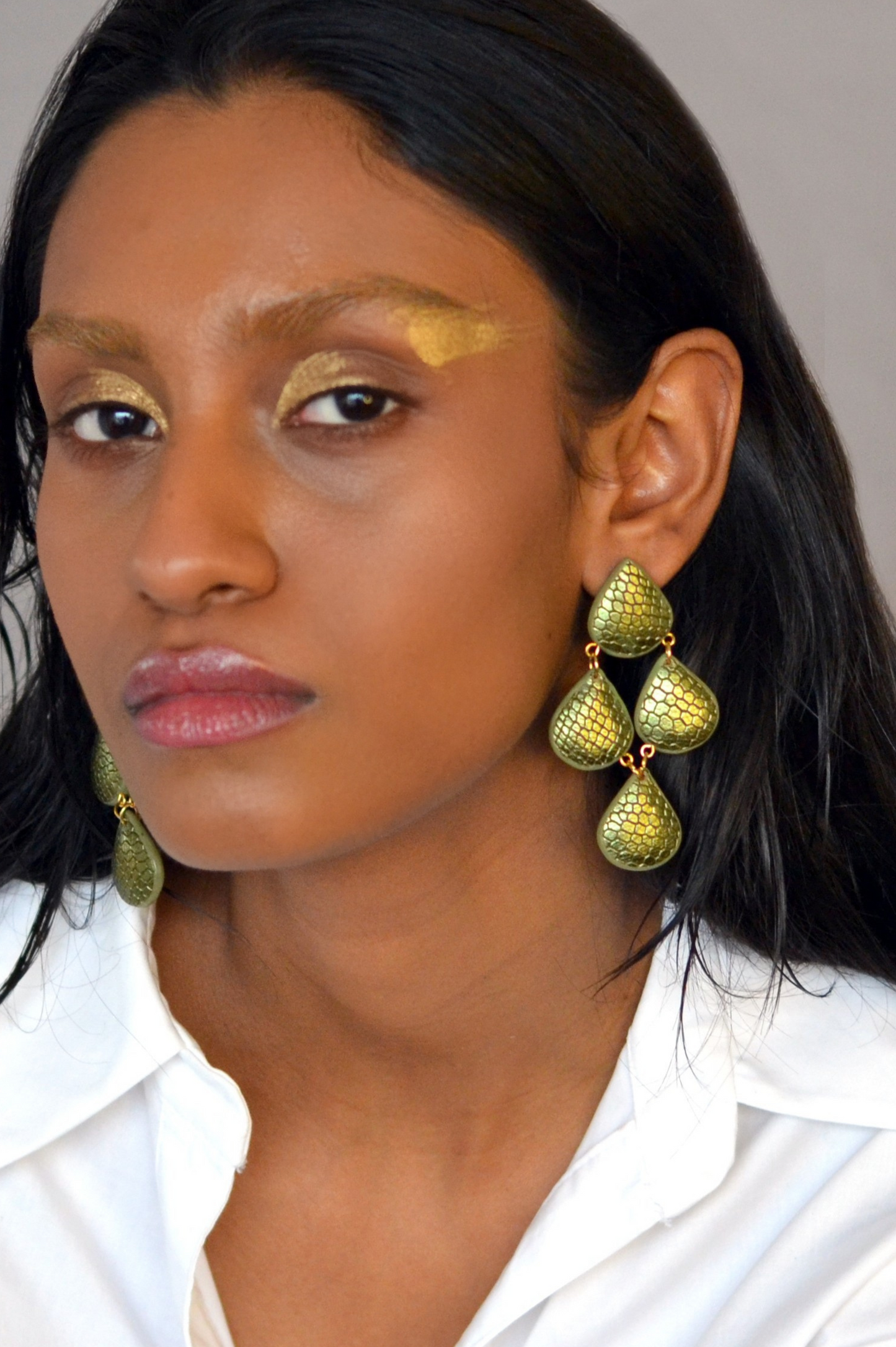 Green Dew danglers