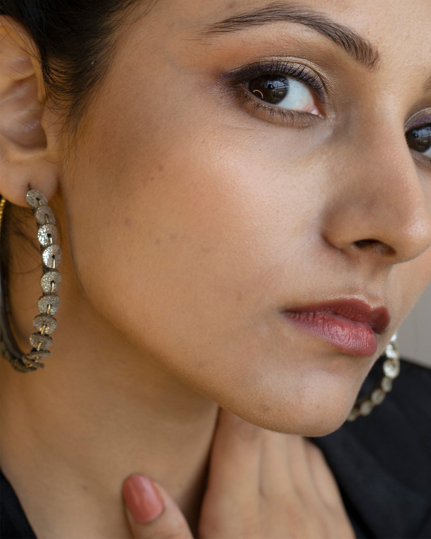 Sequin Hoops