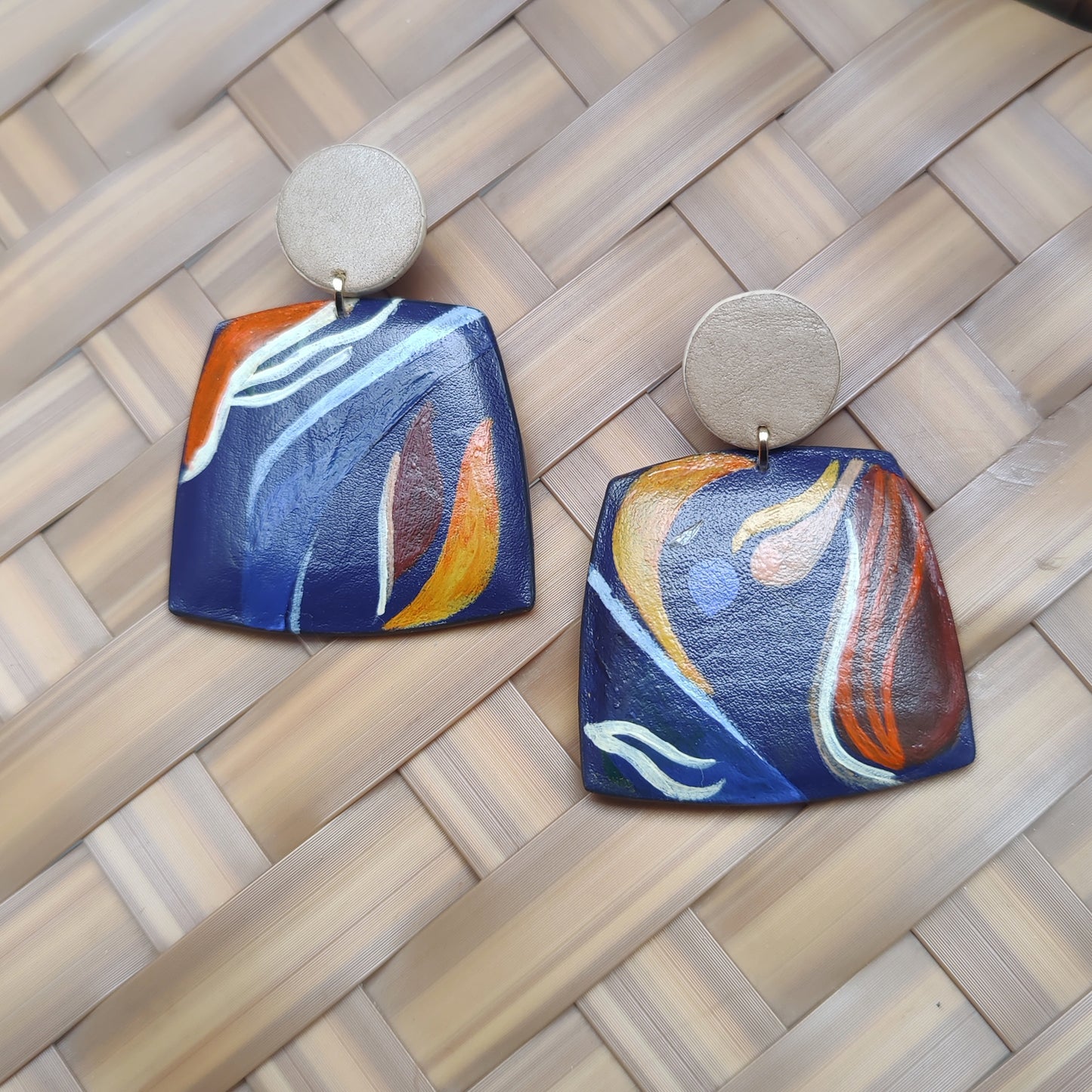 Coral Earrings