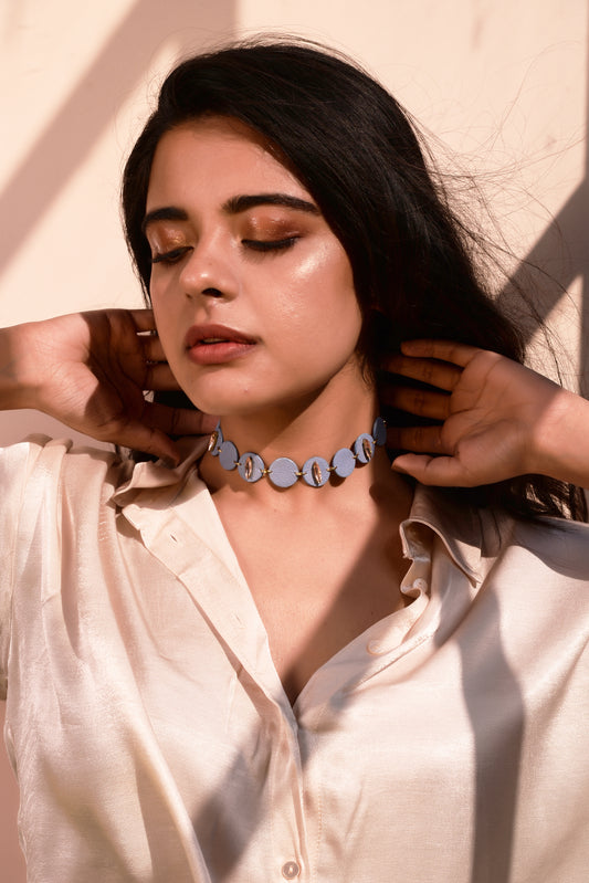 Tan Sequa Neckpiece