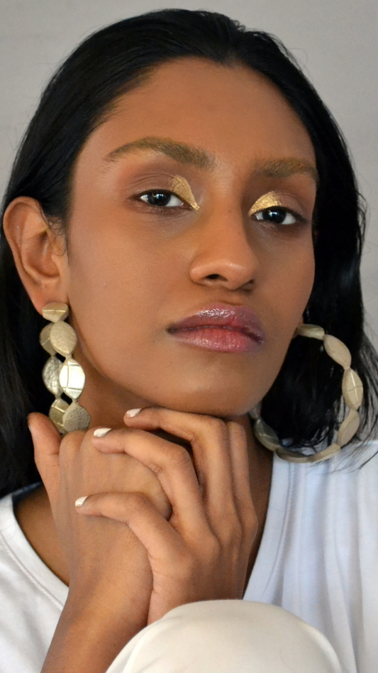 Gold Drop hoops