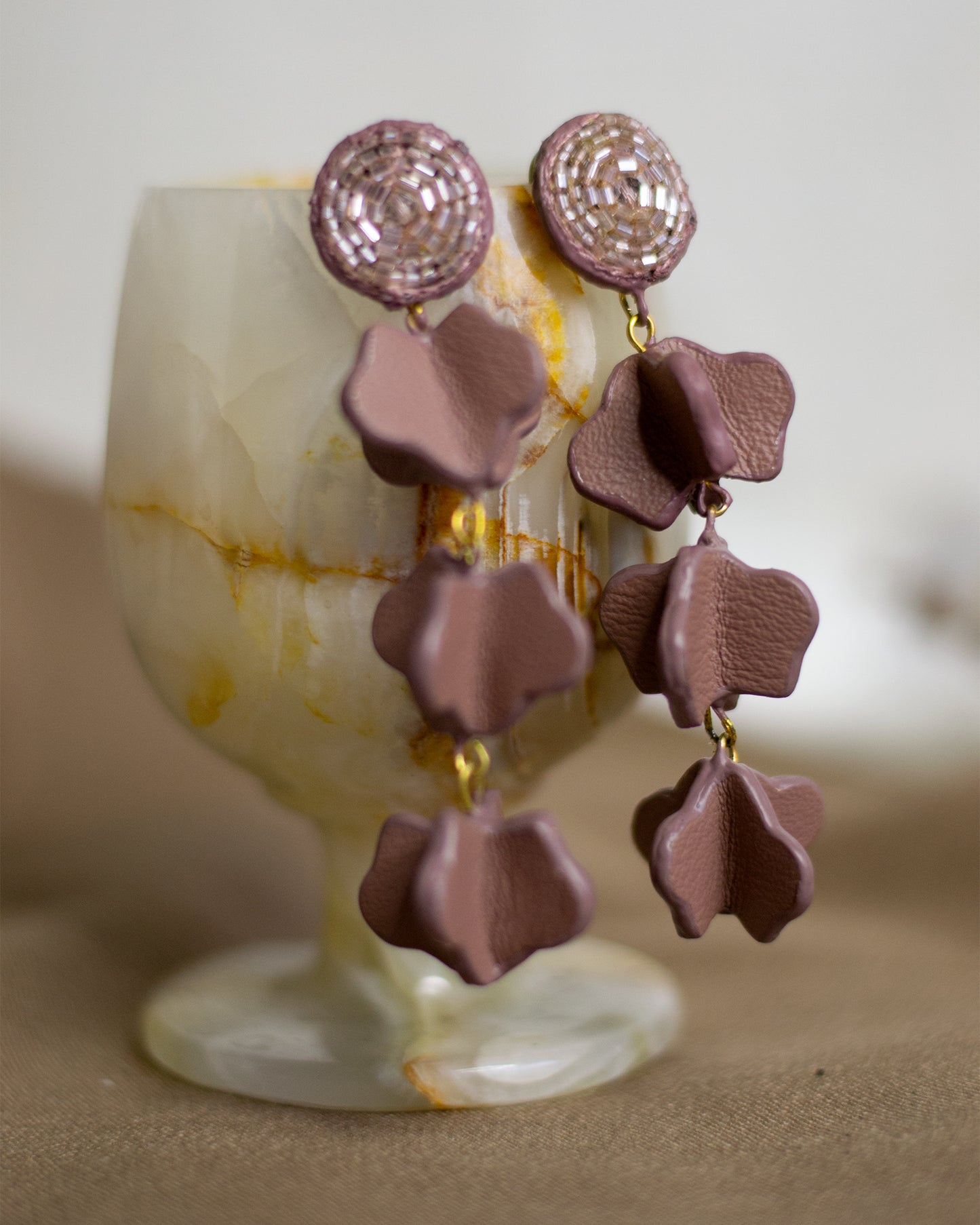 Floral Embroidered Dangler