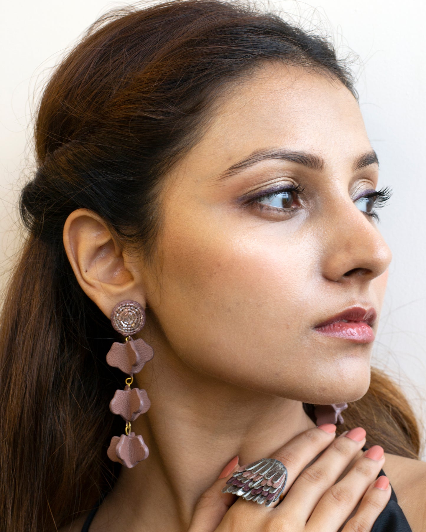 Floral Embroidered Dangler