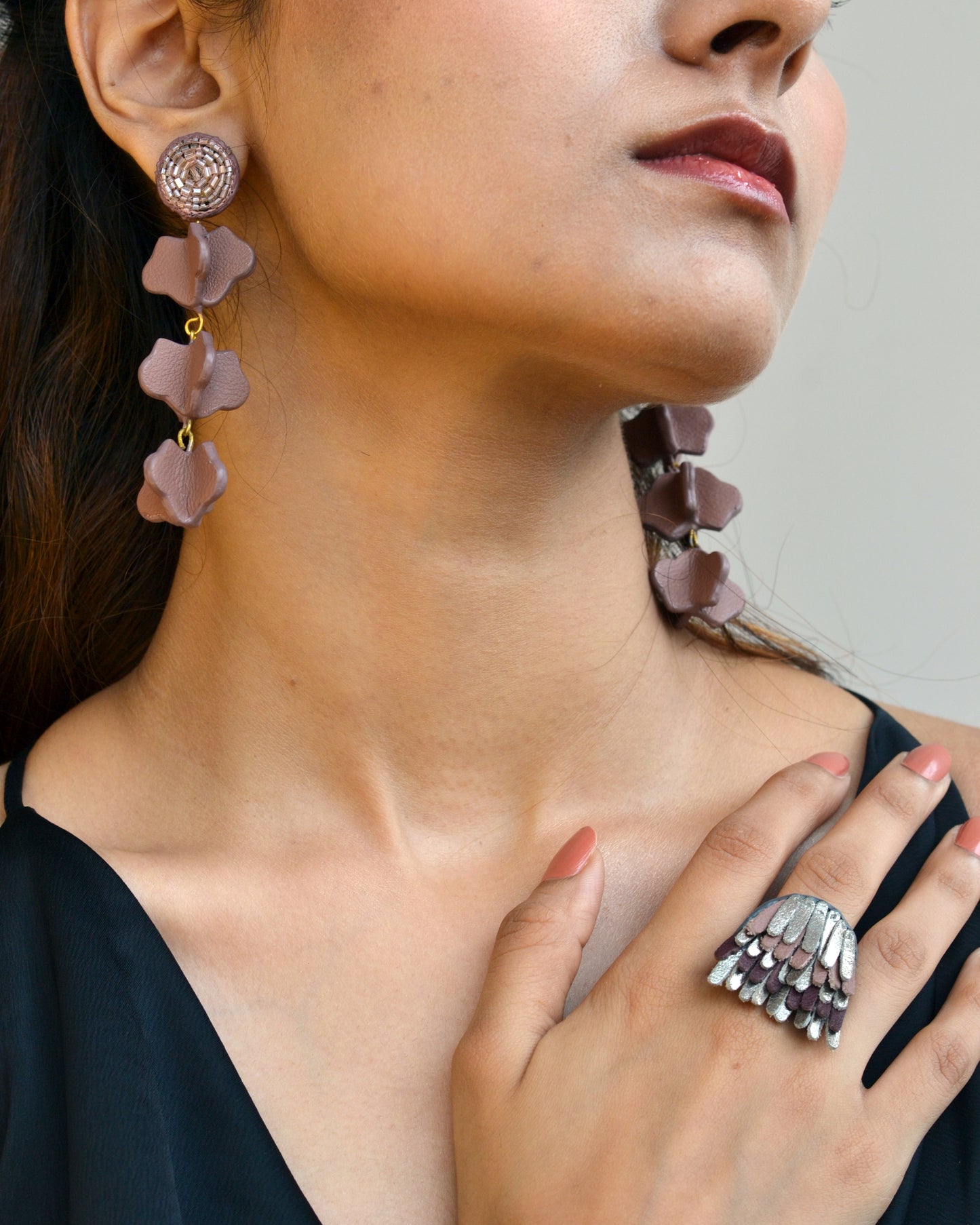 Floral Embroidered Dangler