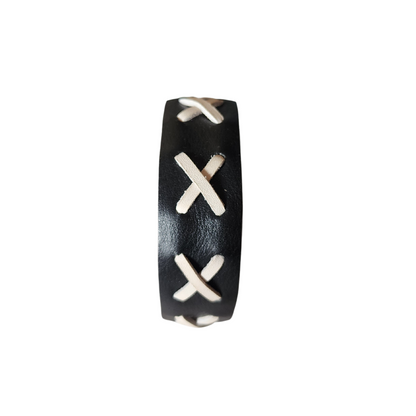 Black & White cross bracelet
