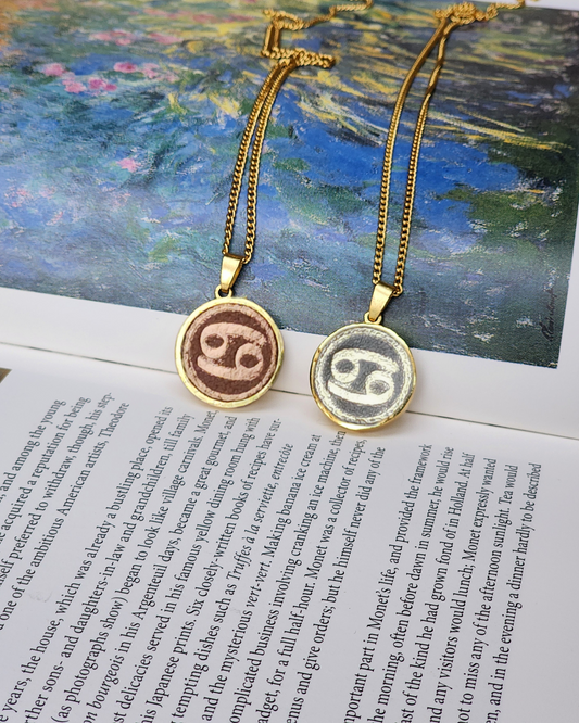 ZODIAC NECKLACE- CANCER