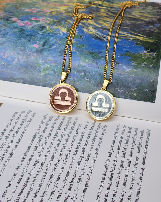 ZODIAC NECKLACE- LIBRA